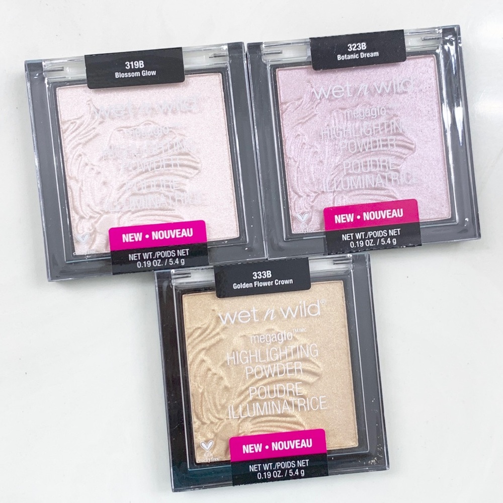 3 Wet N Wild MegaGlo Highlighter Powder